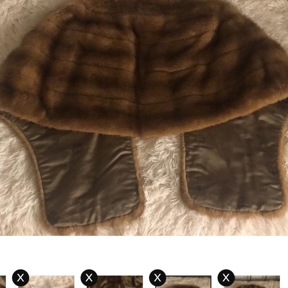 Real Fur Shawl - Picture 4 of 5